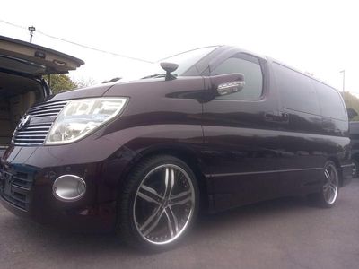 Purple Used 2008 Nissan Elgrand MPV | £11,995 (Expensive)
