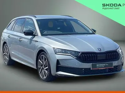 Used Skoda Octavia SportLine 147 HP (108 kW) 2025 Brilliant silver metallic Estate