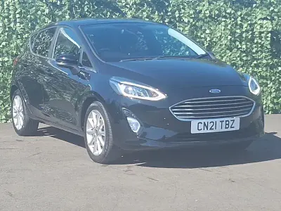 Używany Ford Fiesta Titanium 125 KM (91 kW) 2021 Czarny Hatchback