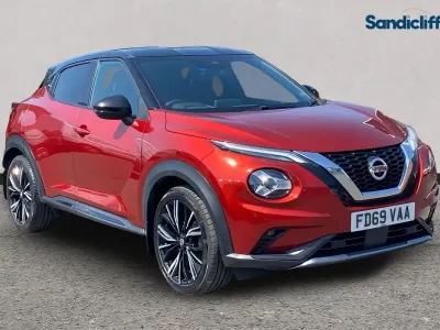 Usado Nissan Juke Tekna+ 117 CV (86 kW) 2019 Rojo SUV