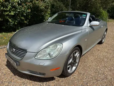 Used Lexus SC430 2002 Silver Cabriolet