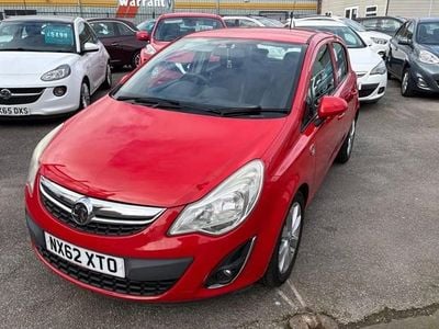 Used Vauxhall Corsa Active 2012 Red Hatchback