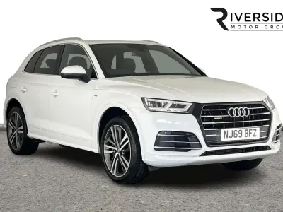 Usado Audi Q5 Competition 367 CV (269 kW) 2019 Blanco SUV