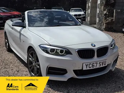 Used BMW M240 M Sport 340 HP (250 kW) 2017 White Cabriolet