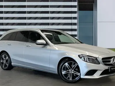 Used Mercedes C200 160 HP (117 kW) 2018 Silver Estate