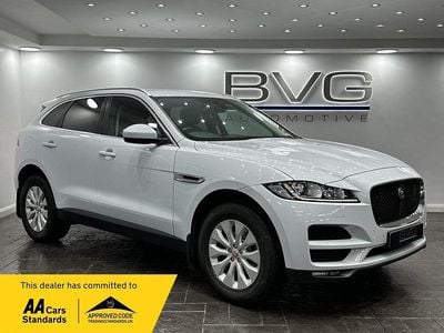 White Used 2016 Jaguar F-Pace Prestige SUV | £11,494 (Fair price)