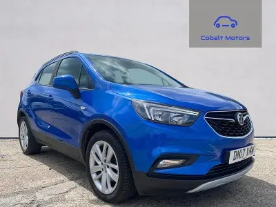 Used Vauxhall Mokka X Active 110 HP (80 kW) 2017 Blue SUV