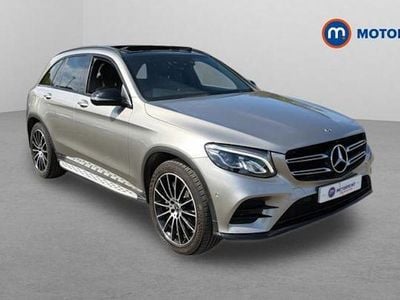 Begagnad Mercedes GLC250 AMG Line Premium 211 HK (155 kW) 2018 Silver Kombi