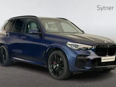 Used BMW X5 M Sport 282 HP (207 kW) 2022 Blue SUV