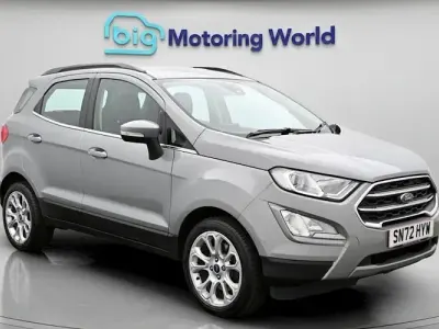Usado Ford Ecosport Titanium 125 HP (91 kW) 2022 Prateado SUV