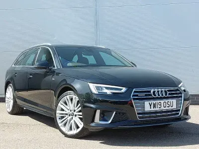 Used Audi A4 S-Line 286 HP (210 kW) 2019 Black Estate