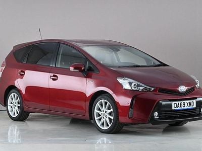 Used Toyota Prius+ 136 HP (100 kW) 2020 Red MPV