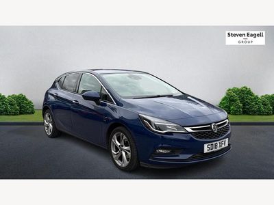 Used Vauxhall Astra SRi 150 HP (110 kW) 2018 Blue Hatchback