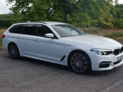 Used BMW 530 M Sport 265 HP (194 kW) 2018 White Estate