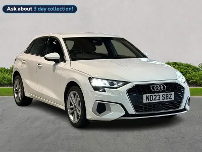 Used Audi A3 Sportback Sport 110 HP (80 kW) 2023 White Hatchback