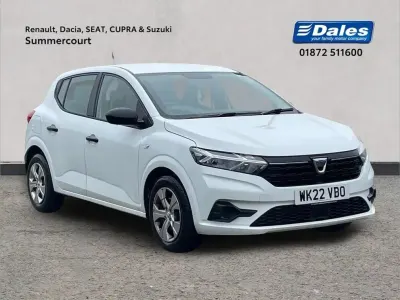Used Dacia Sandero Essentiel 65 HP (47 kW) 2022 White Hatchback