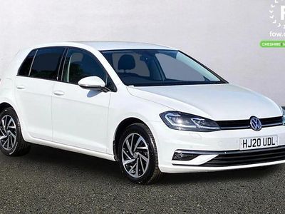 Used VW Golf VII Edition 116 HP (85 kW) 2020 White Hatchback