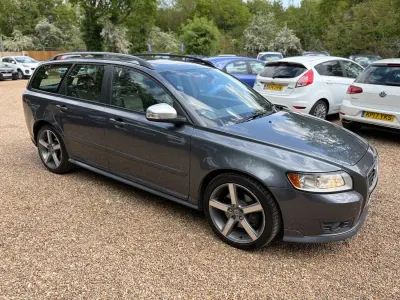 Usado Volvo V50 R-Design 2010 Gris Familiar