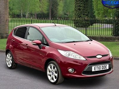 Used Ford Fiesta Zetec 95 HP (69 kW) 2010 Red Hatchback