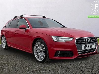 Red Used 2016 Audi A4 S-Line Estate | £14,899 (Fair price)