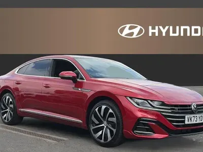 Used VW Arteon R-line 218 HP (160 kW) 2023 Red Hatchback