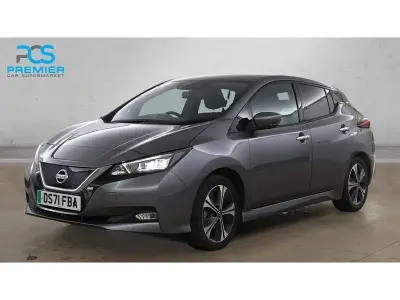 Occasion Nissan Leaf Tekna 110 kW (150 ch) 2021 Gris Citadine
