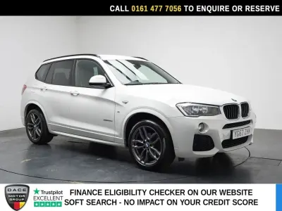 Used BMW X3 M Sport 190 HP (139 kW) 2017 White SUV