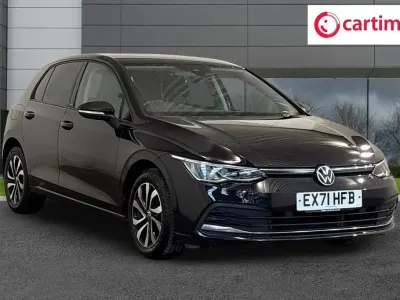Used VW Golf VII Active 150 HP (110 kW) 2021 Black Hatchback