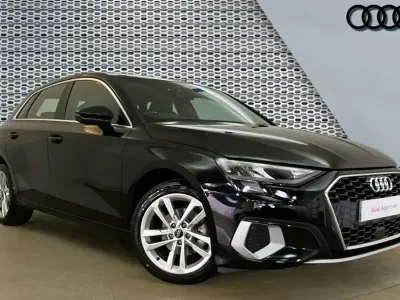 Used Audi A3 Sport 110 HP (80 kW) 2023 Black Sedan