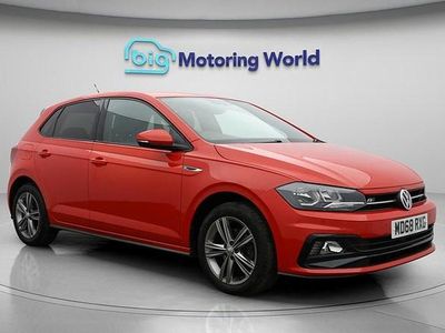 Used VW Polo R-line 115 HP (84 kW) 2019 Red Hatchback