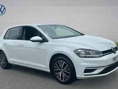 Usado VW Golf VII SE 125 HP (91 kW) 2017 Branco Citadino