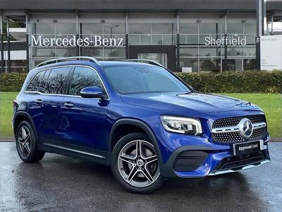 Blue Used 2022 Mercedes GLB200 AMG Line Premium SUV | £26,485 (Fair price)