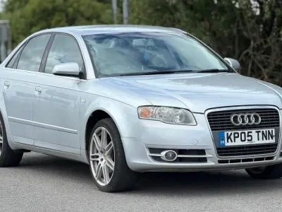 Used Audi A4 163 HP (119 kW) 2005 Silver Sedan