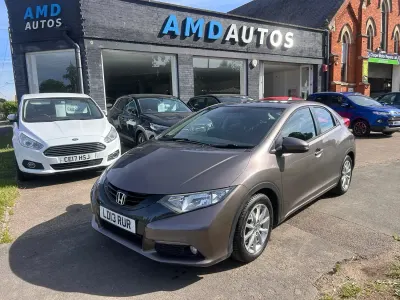 Used Honda Civic ES 2013 Brown Hatchback