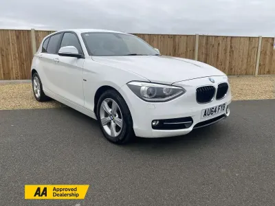 Used BMW 116 Sport Line 2014 White Hatchback