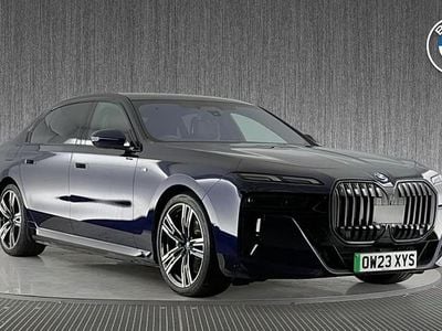 Blue Used 2023 BMW i7 M Sport Sedan | £64,999 (A bit pricey)