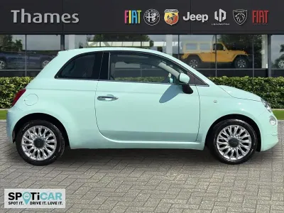 Used Fiat 500 Lounge 69 HP (50 kW) 2019 Green Hatchback