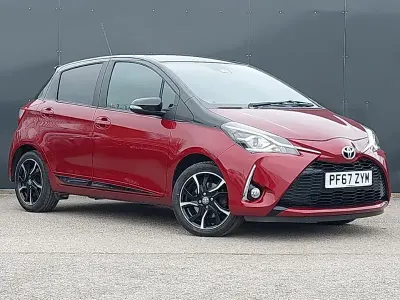 Used Toyota Yaris 2018 Red Hatchback