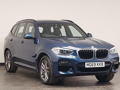 Blue Used 2019 BMW X3 M Sport SUV | £26,798 (Fair price)
