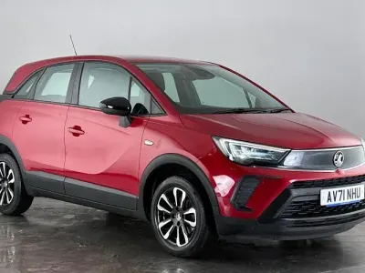 Used Vauxhall Crossland S 110 HP (80 kW) 2021 Red SUV