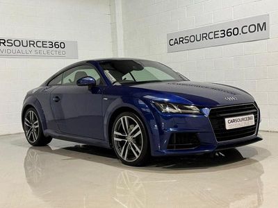 Used Audi TT S-Line 184 HP (135 kW) 2015 Blue Coupe