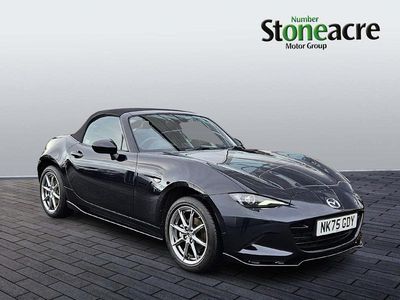 Used Mazda MX5 Exclusive-Line 132 HP (97 kW) 2025 Black Cabriolet