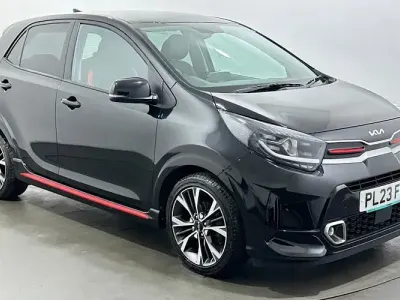 Used Kia Picanto GT-Line 67 HP (49 kW) 2023 Black Hatchback