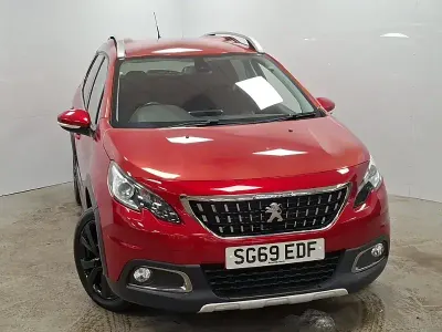 Used Peugeot 2008 Allure 100 HP (73 kW) 2019 Red SUV