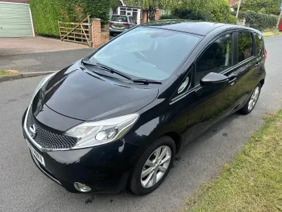 Used Nissan Note Acenta Premium 98 HP (72 kW) 2016 Black Hatchback