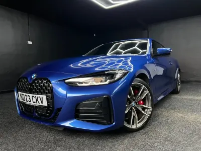 Used BMW M440 Shadowline 340 HP (250 kW) 2023 Blue Sedan