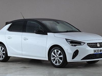 Used Vauxhall Corsa Elite 101 HP (74 kW) 2020 White Hatchback