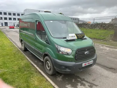 Used Ford Transit 130 HP (95 kW) 2017 Green Van