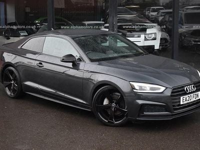Begagnad Audi A5 Black Edition 190 HK (139 kW) 2020 Grå Sportkupé