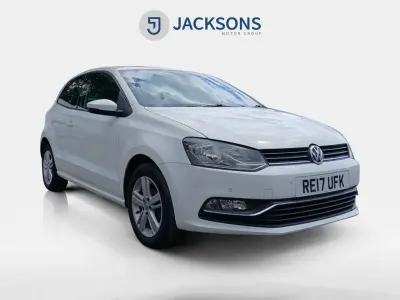 Used VW Polo Edition 75 HP (55 kW) 2017 White Hatchback